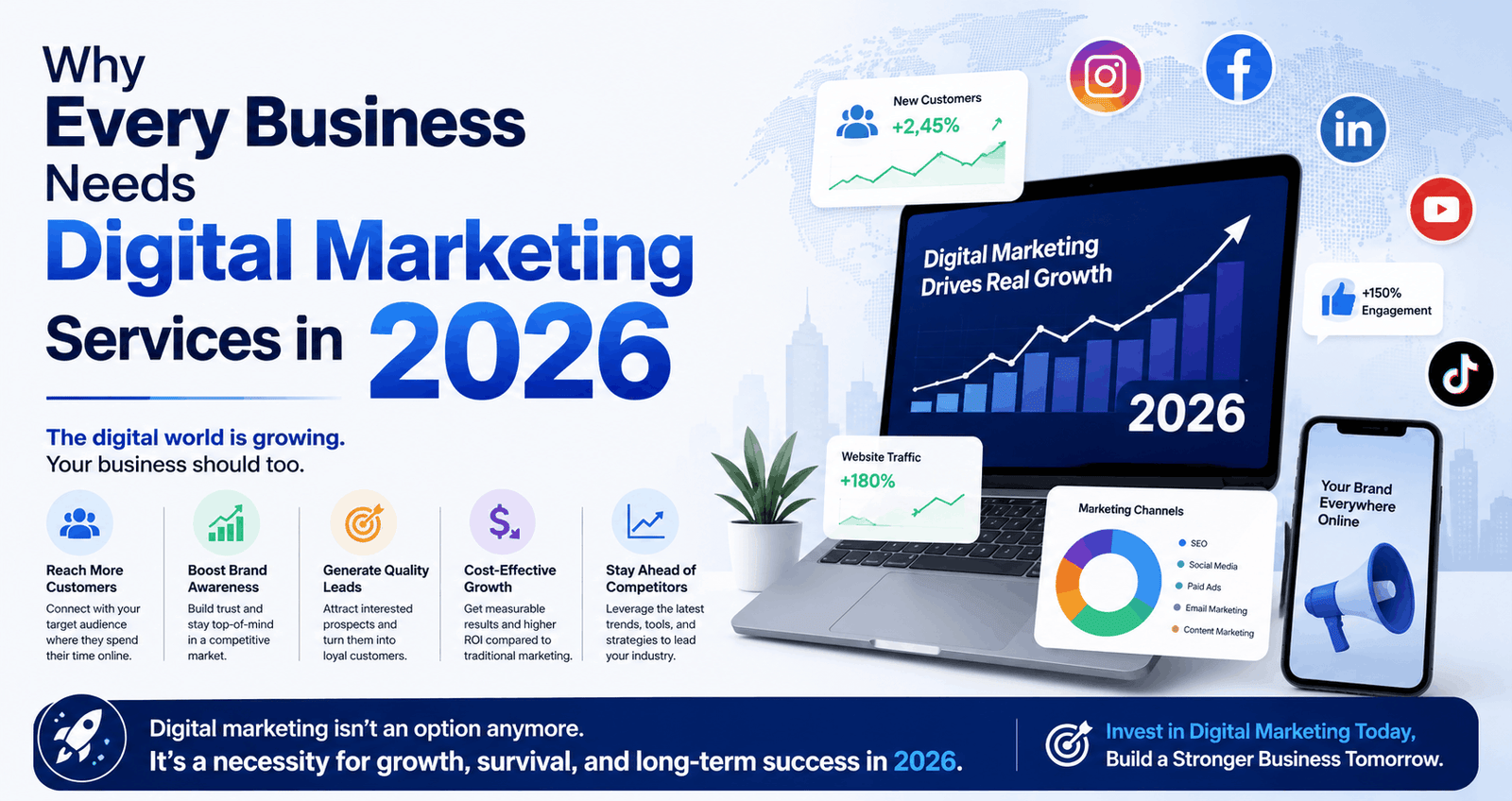 Why Every Business Needs Digital Marketing Services in 2026