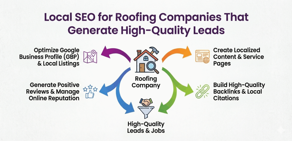 local SEO service for roofing businesses